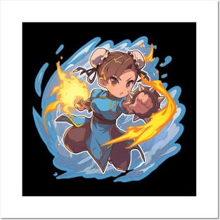 chun li Posters and Art